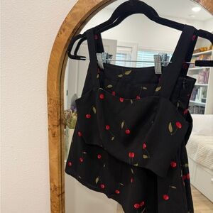 Two Piece Tobi Black Cherry Set
